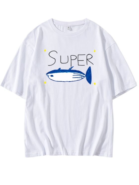 Graffiti print top | Jin –Inspo