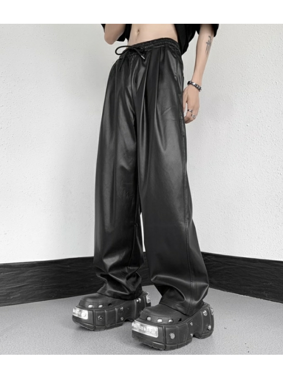 Mech suit PU leather pants – Jungkook – Inspired